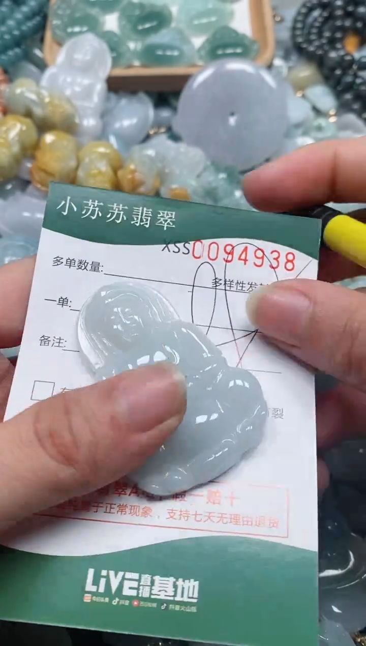 【闪购商品】翡翠颈饰未镶嵌闪购商品0094938