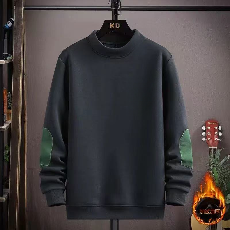 6583长袖青少年秋季拼色卫衣卫衣时尚打底衫韩版秋冬百搭