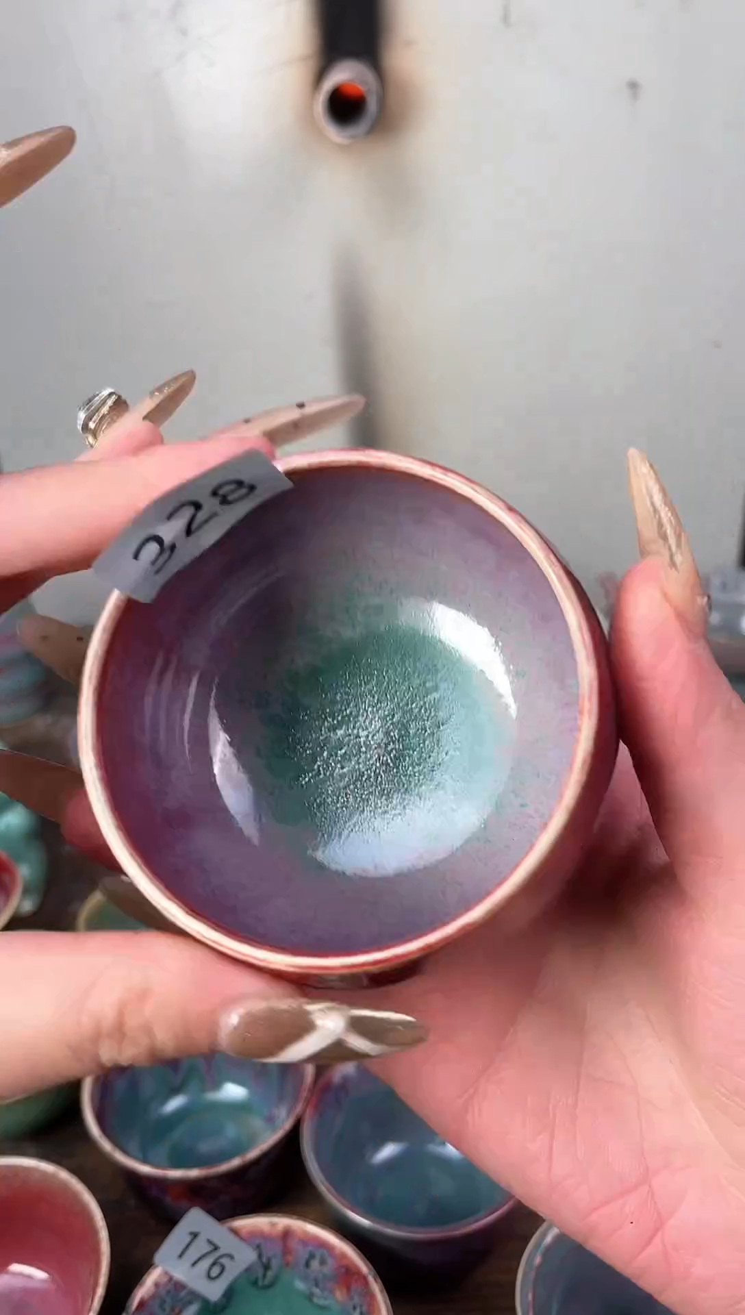 【闪购商品】摆件钧瓷手工茶器窑变