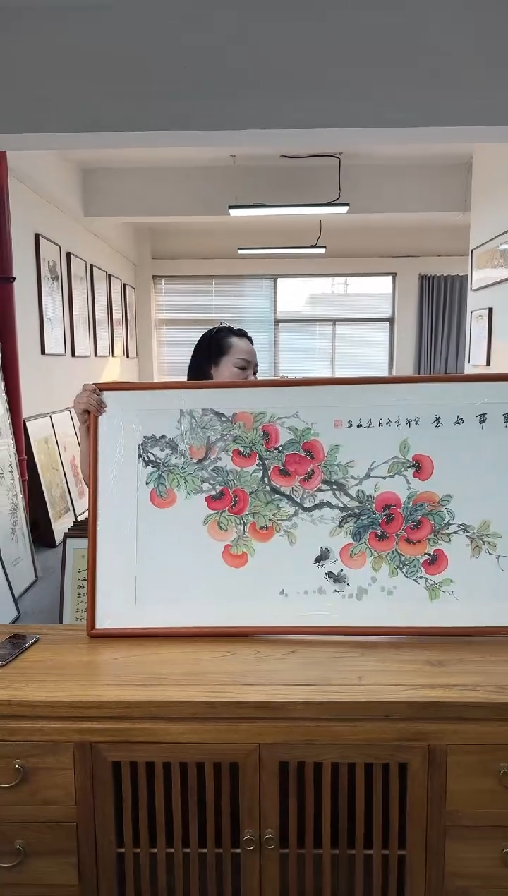 书法DM177-63*123尺寸