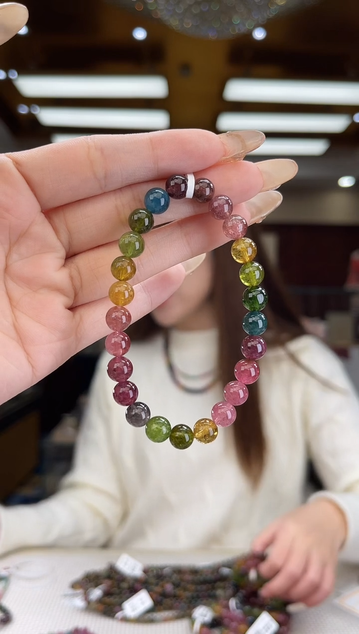 【闪购商品】碧玺/未镶嵌7mm+碧玺单圈多样性发货27