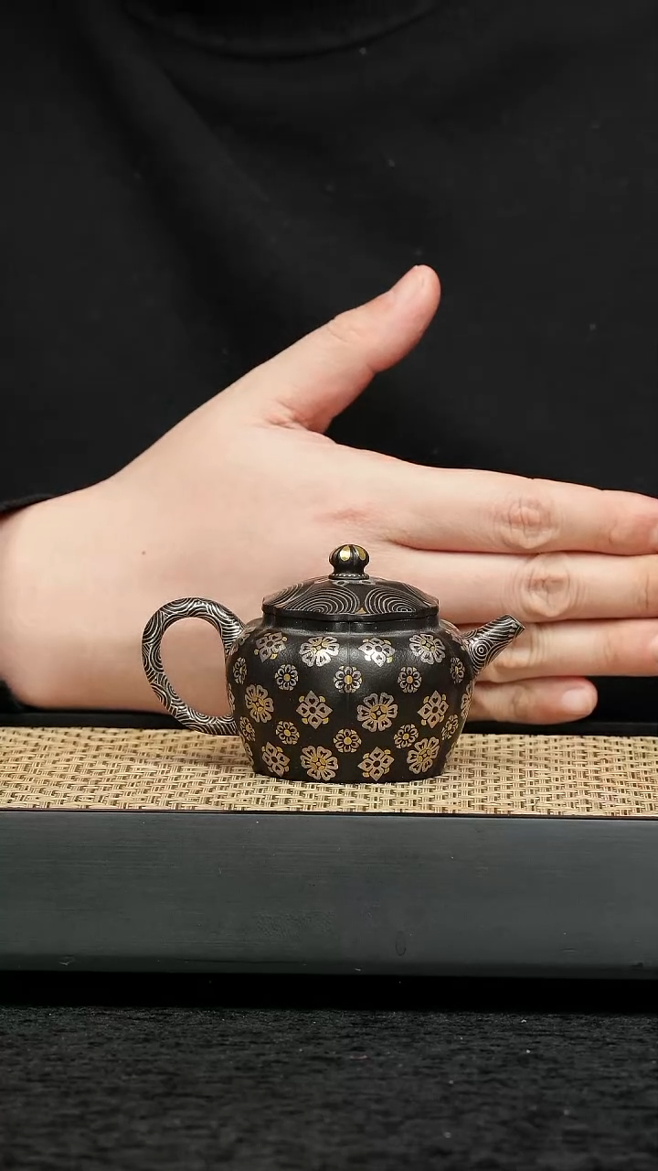 茶壶紫砂五堂 老花具轮