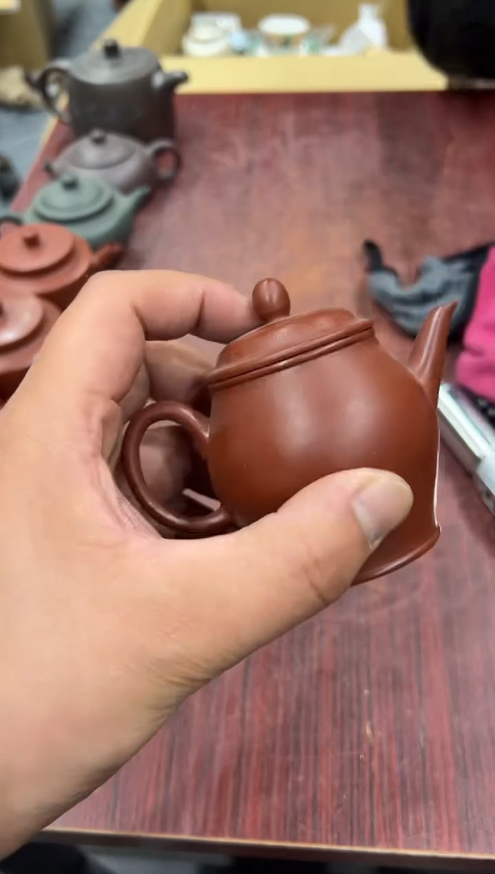 紫砂抱*小四孤品收藏工艺品