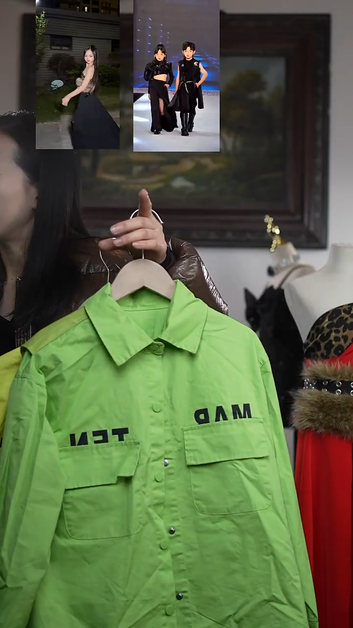 130码样衣艺桐轩儿童潮服