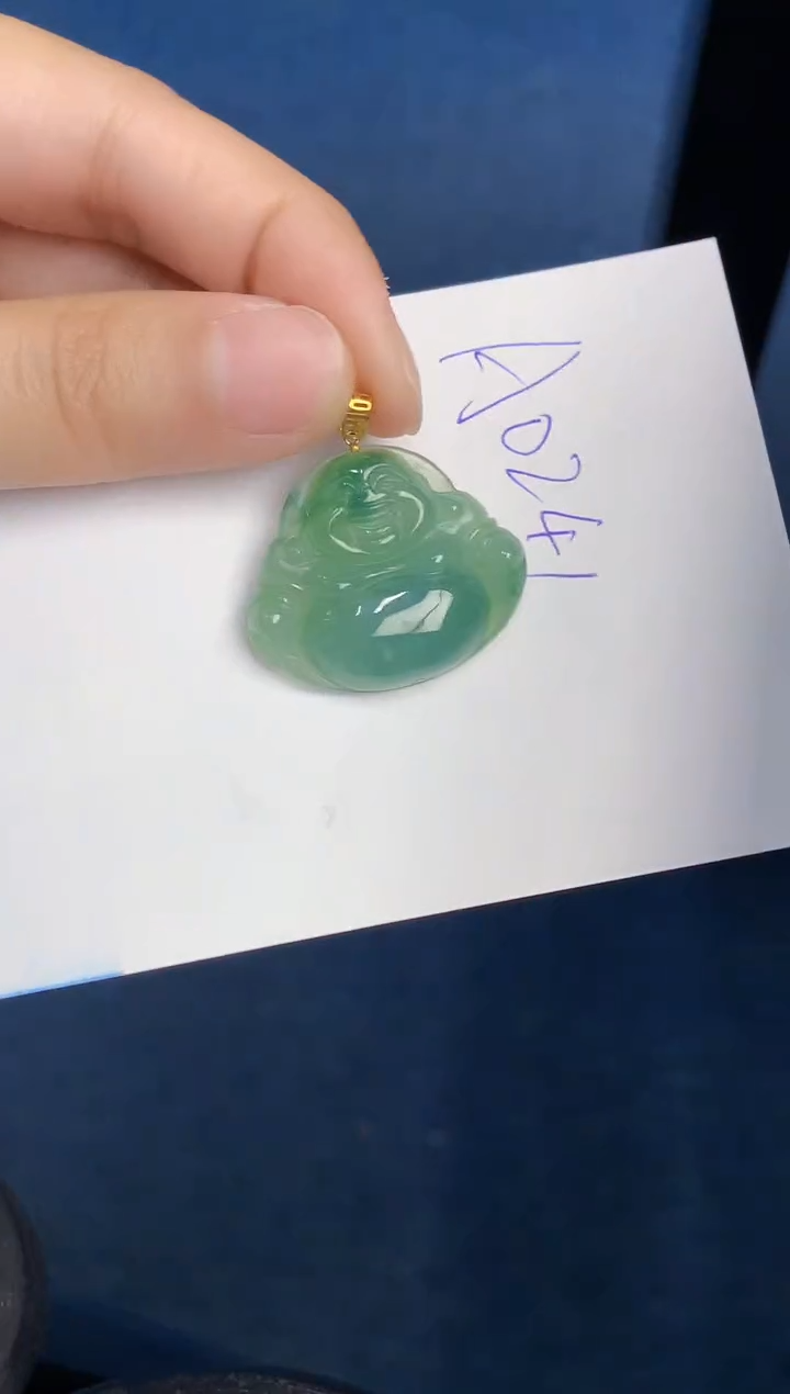 【闪购商品】翡翠颈饰18K金镶嵌000000000