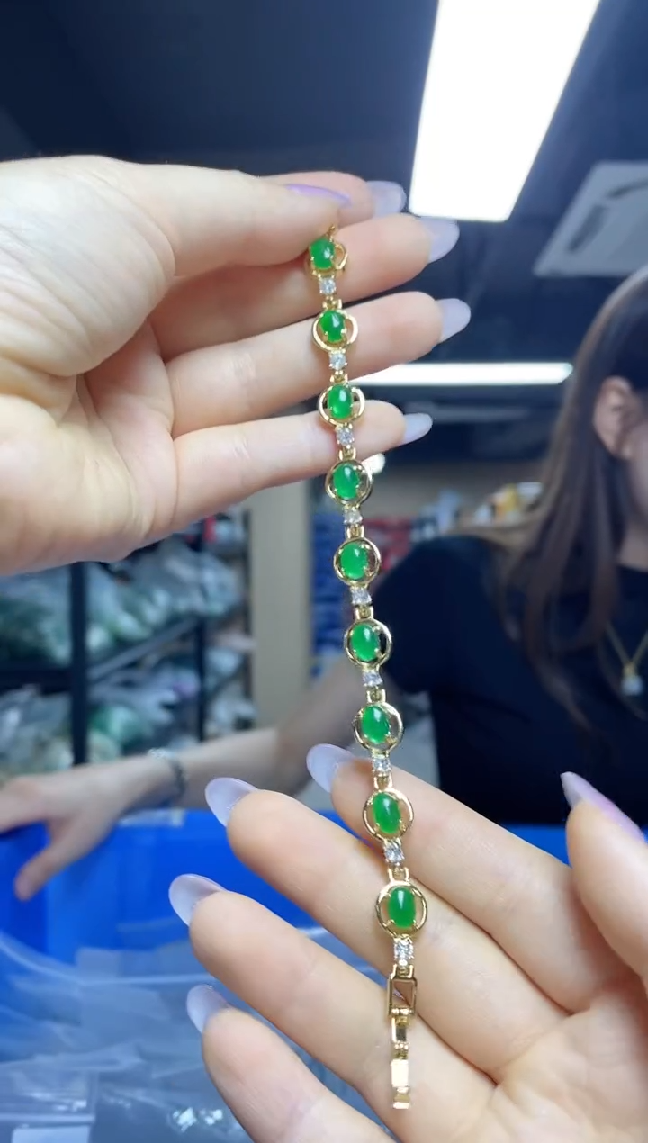 未镶嵌手链翡翠（多样性发一件）