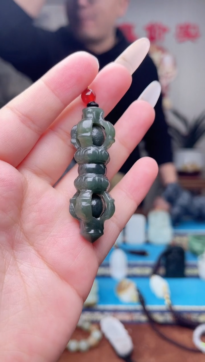 【闪购商品】和田玉挂件未镶嵌1