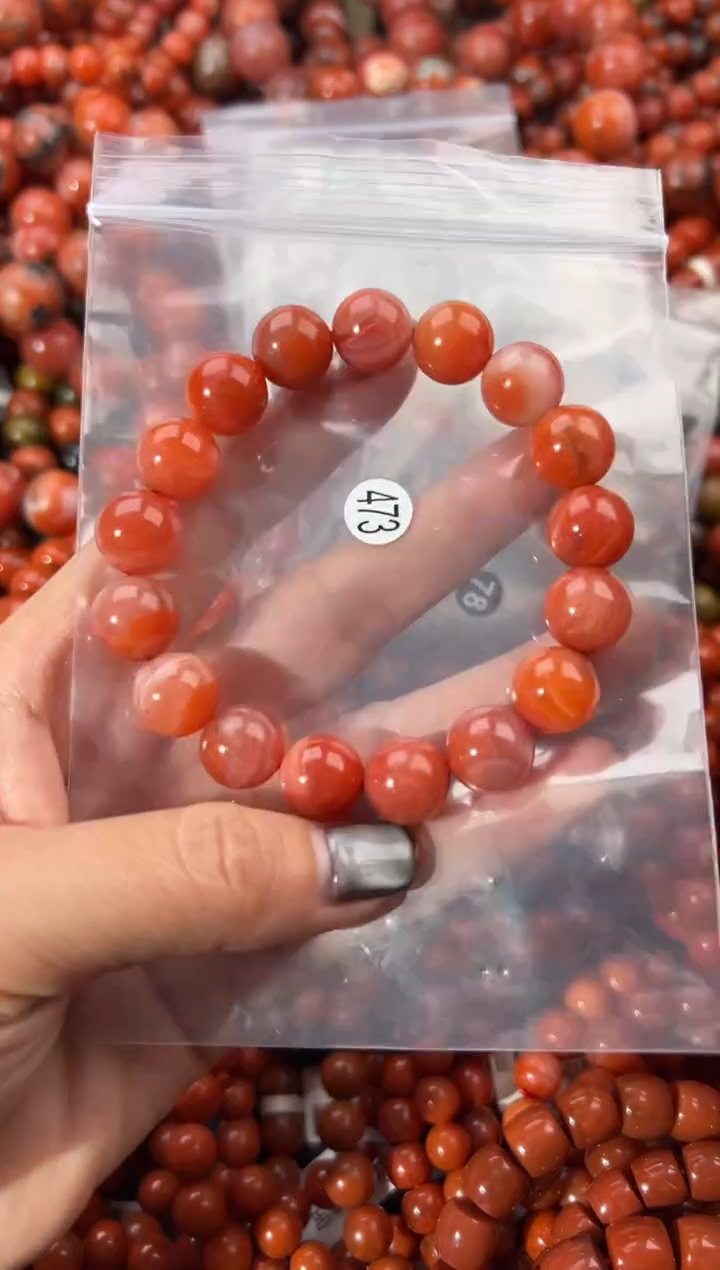 未镶嵌手串南红玛瑙12