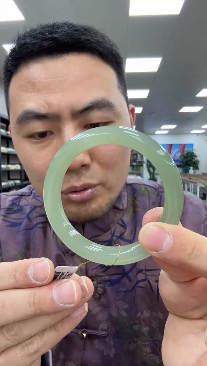 【闪购商品】和田玉手镯未镶嵌56.5  607