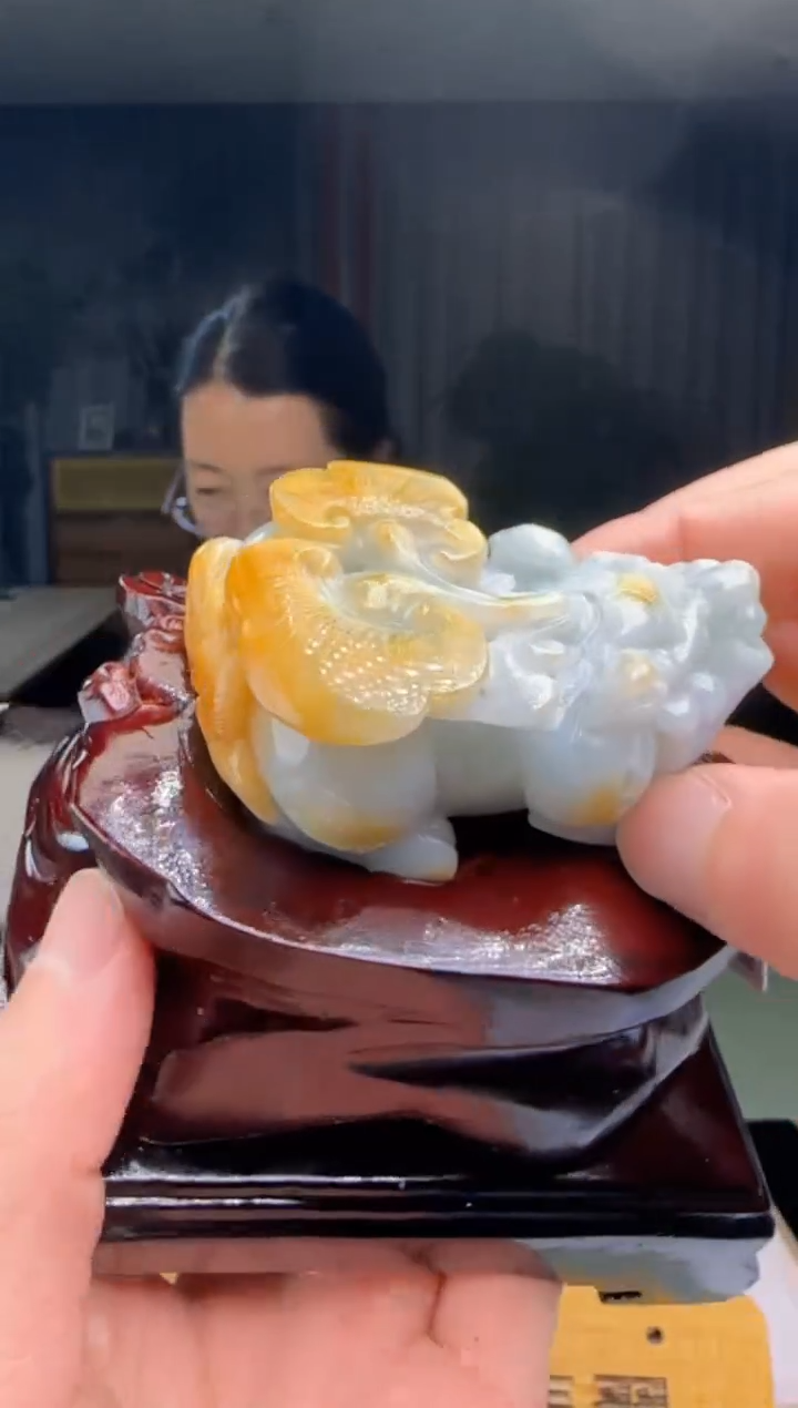 【闪购商品】翡翠摆件未镶嵌DY@@960Q3J13505