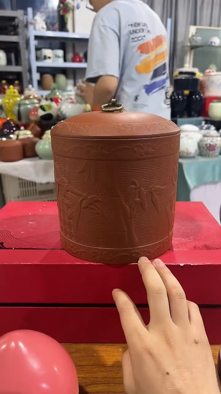 罐陶瓷茶叶罐密封罐防潮罐