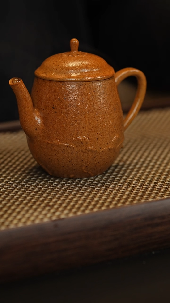 【闪购商品】紫砂茶壶允禾斋wyst 黄段柴烧 莲韵
