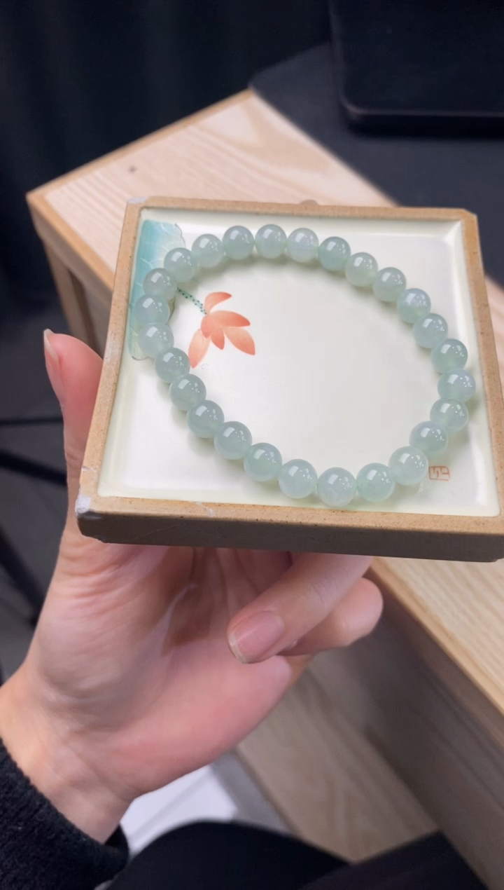 【闪购商品】翡翠手链未镶嵌手串175