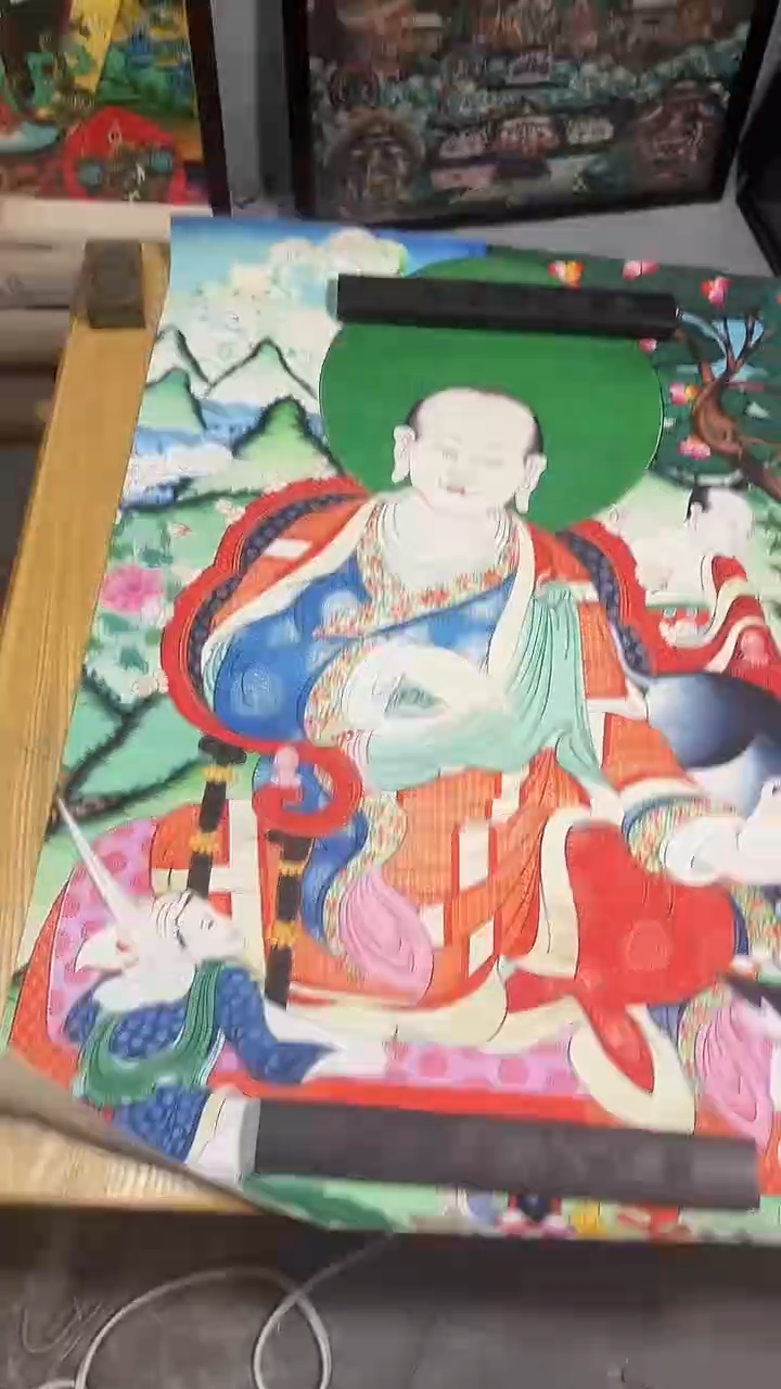 卷轴画卷轴画唐卡商品