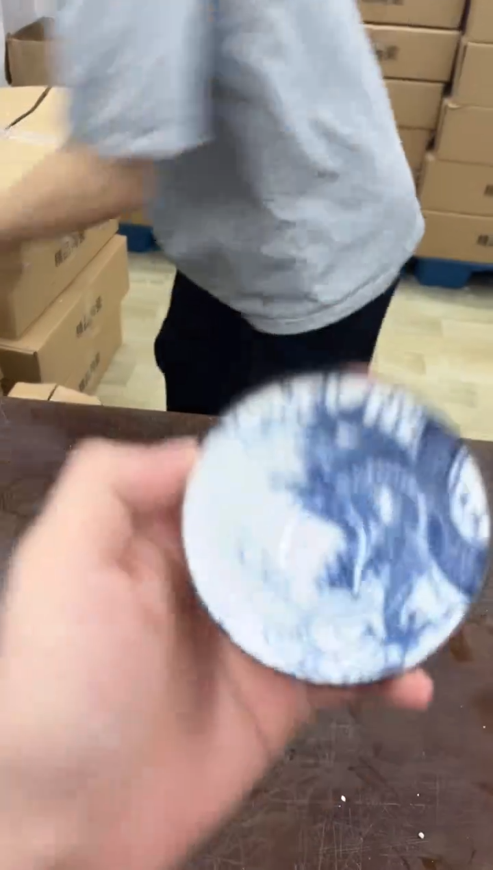 瓷片小强茶具套装