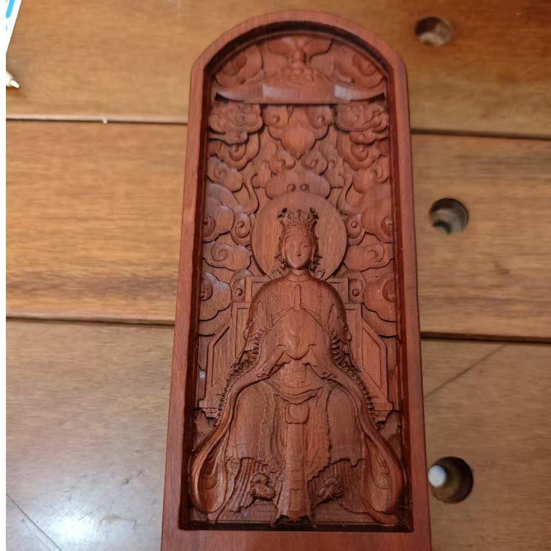 雷击枣木令牌五雷号令手工雕刻