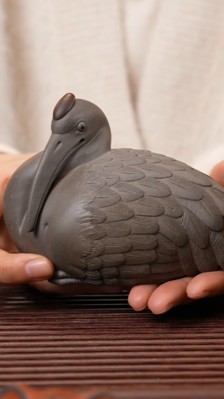 【闪购商品】紫砂茶宠柴烧  鸿运当头