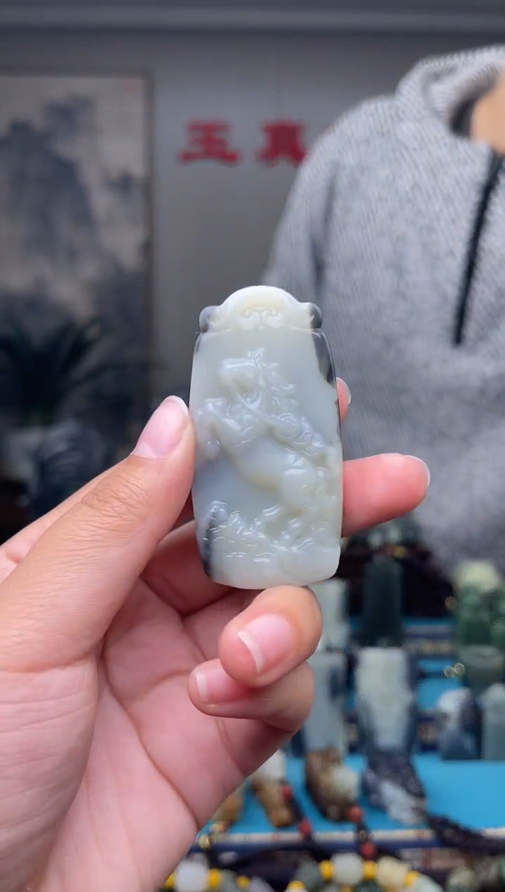 未镶嵌和田玉挂件1