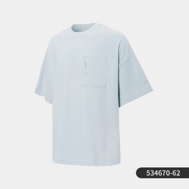 PUMA/彪马正品夏季男子运动透气休闲圆领简约短袖534670-16-19-62