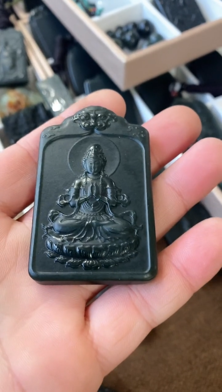 【闪购商品】和田玉吊坠(不含链)未镶嵌观音