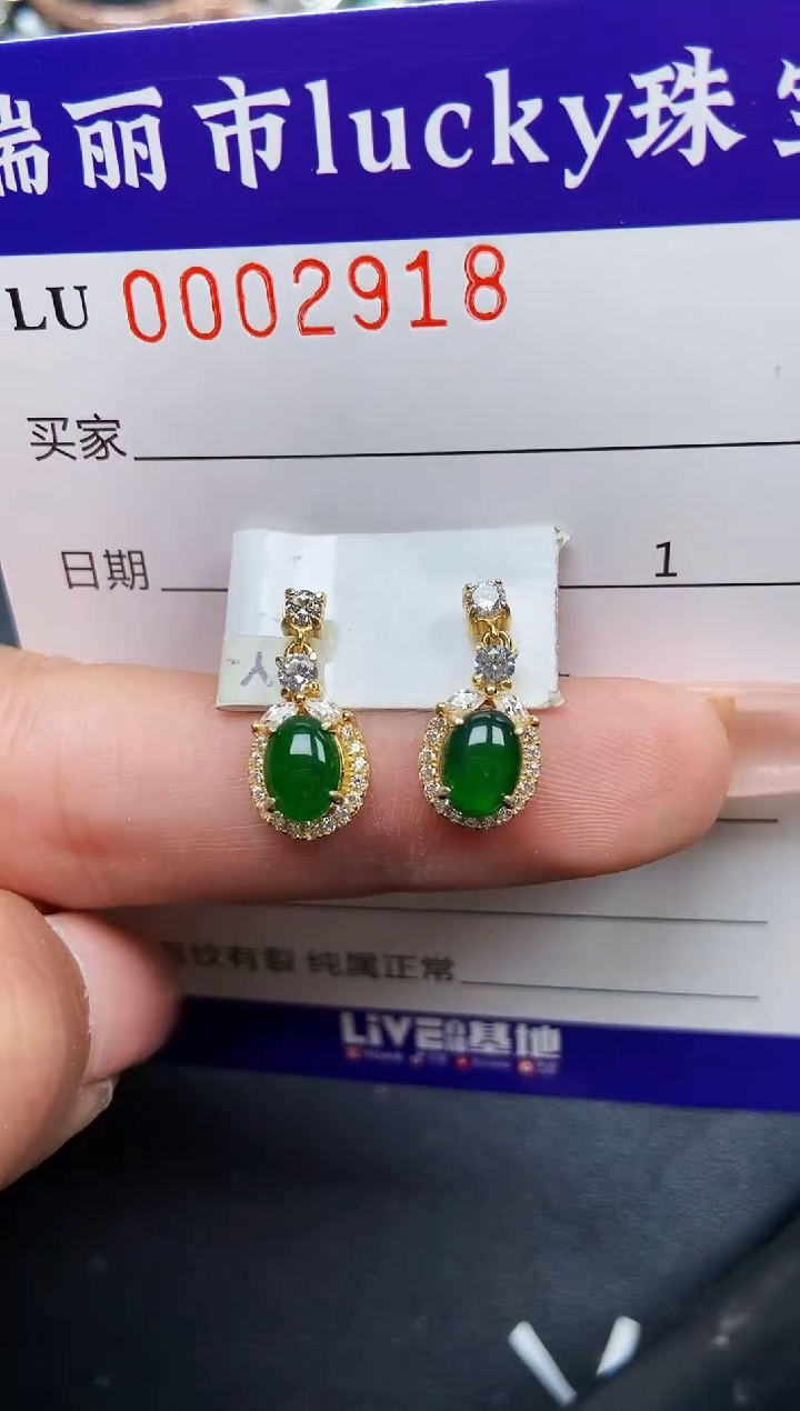 【闪购商品】翡翠颈饰银S925镶嵌2918