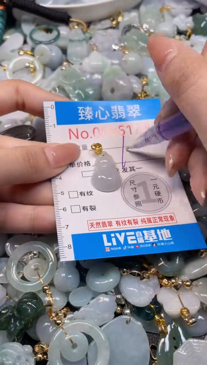颈饰未镶嵌翡翠5139