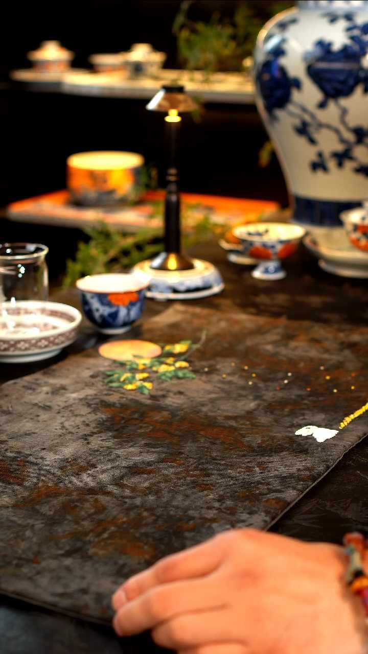 老叶红开播福利茶席