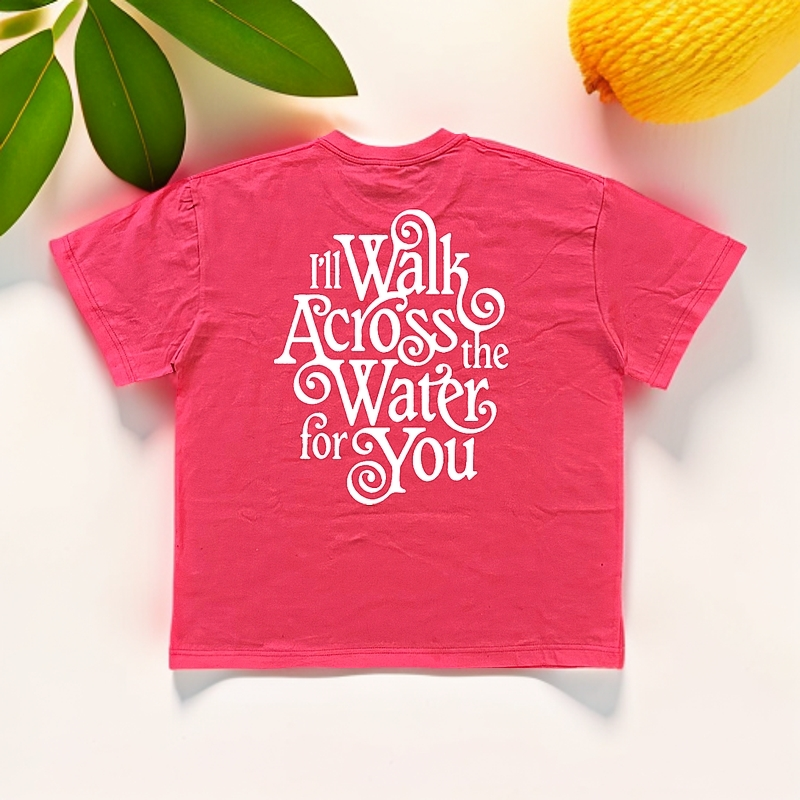 SixPound Studio 重磅纯棉 欧美字母印花潮牌oversize情侣短袖t恤