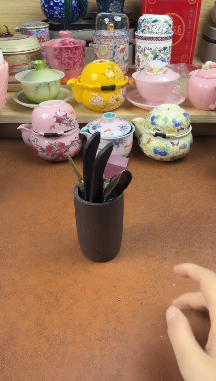 陶陶瓷茶具摆件旅行套组