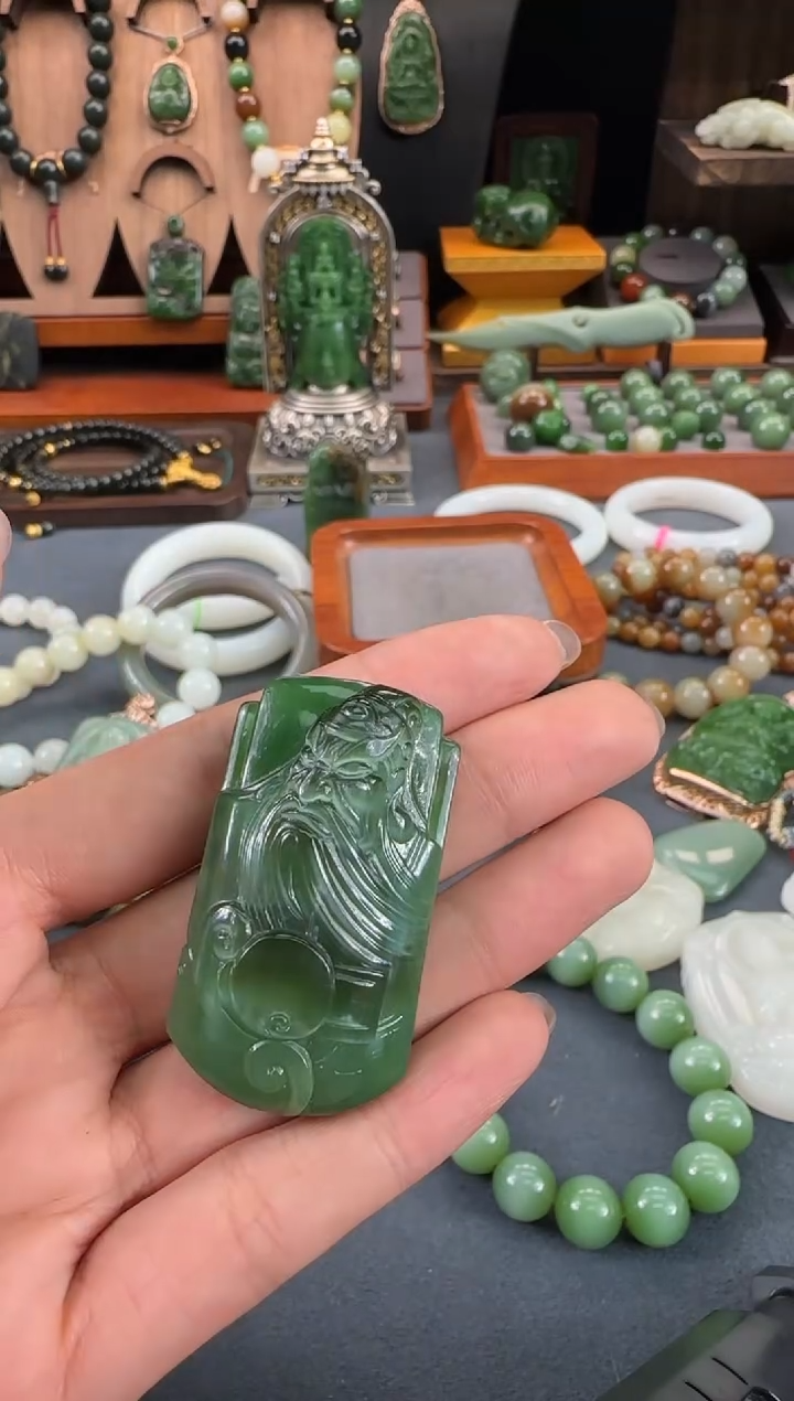 【闪购商品】和田玉吊坠未镶嵌1