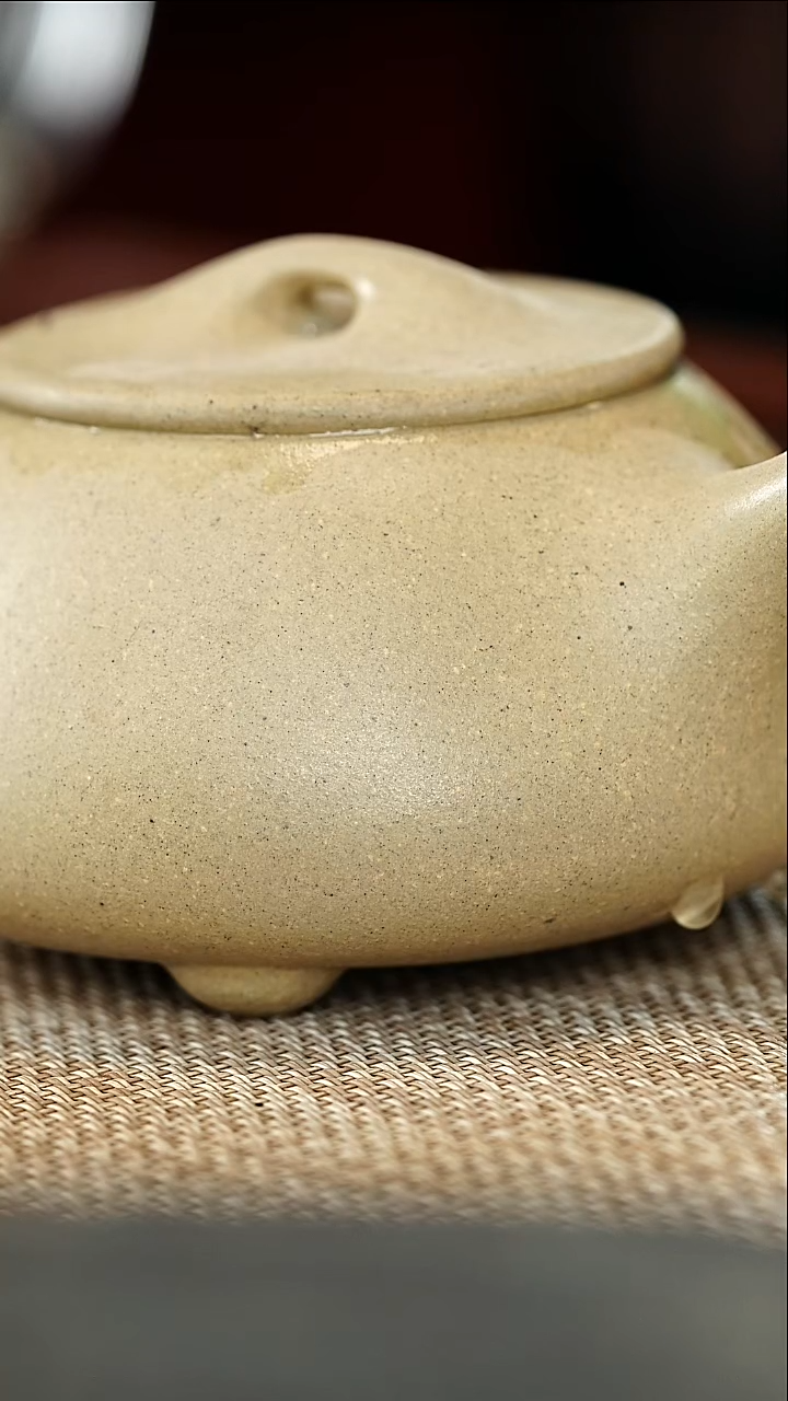 茶壶紫砂老本绿石瓢微瑕