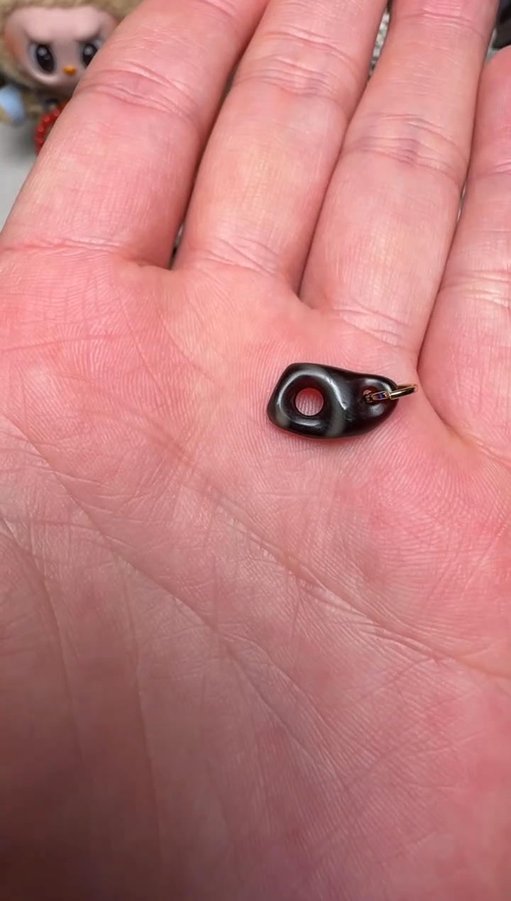 【闪购商品】玛瑙/玉髓颈饰未镶嵌珠改雕刻侧挂