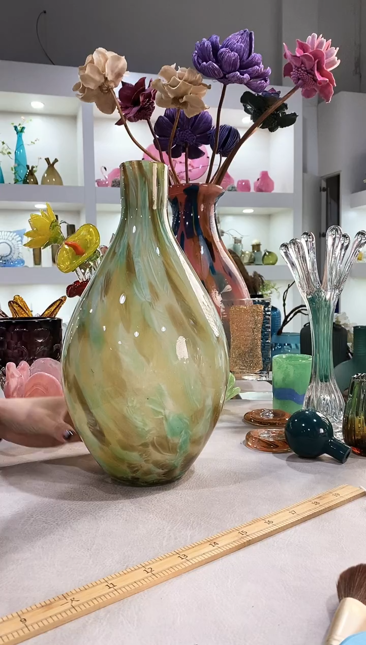 慕忆家手作琉璃花瓶