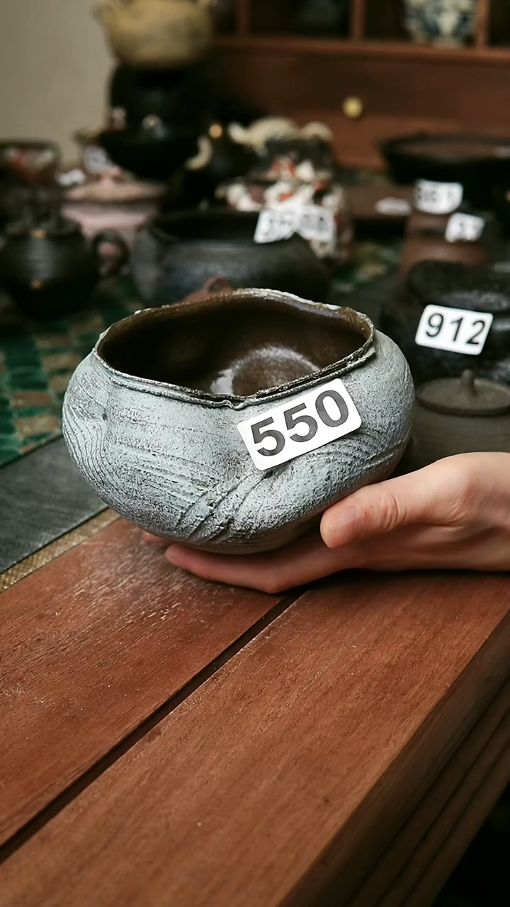 紫砂全手工粉引系列-建水