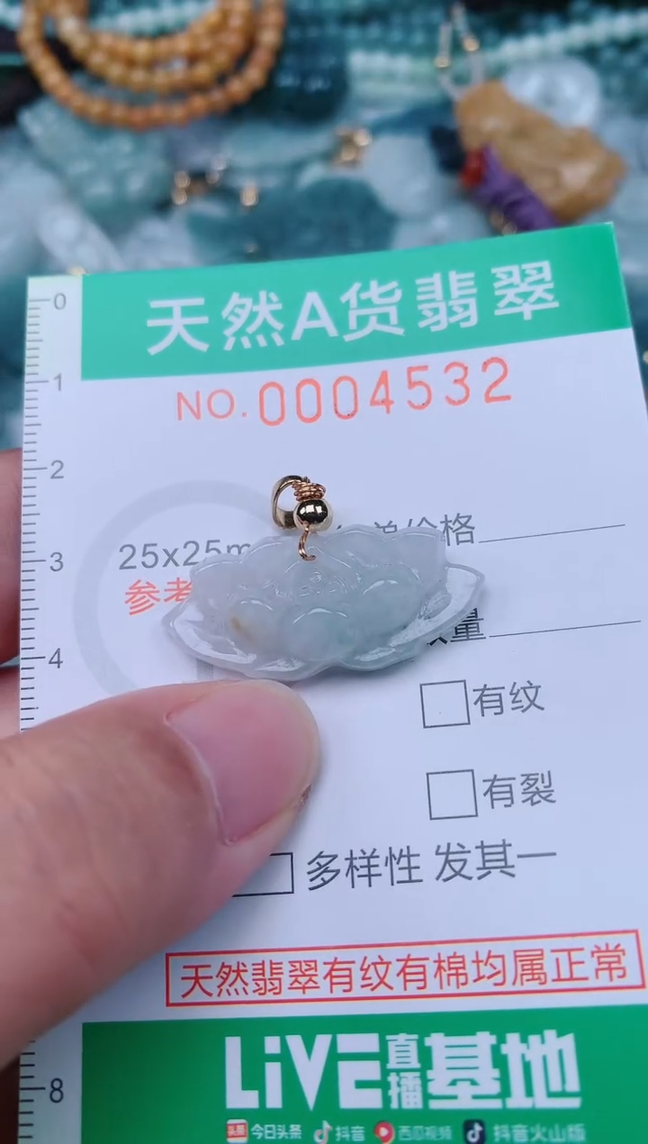 颈饰未镶嵌翡翠.0004532