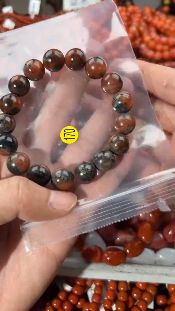 南红玛瑙手串未镶嵌12