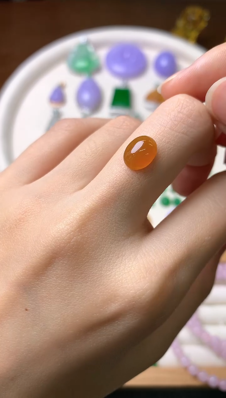 【闪购商品】定制翡翠未镶嵌裸石（镶嵌定制）