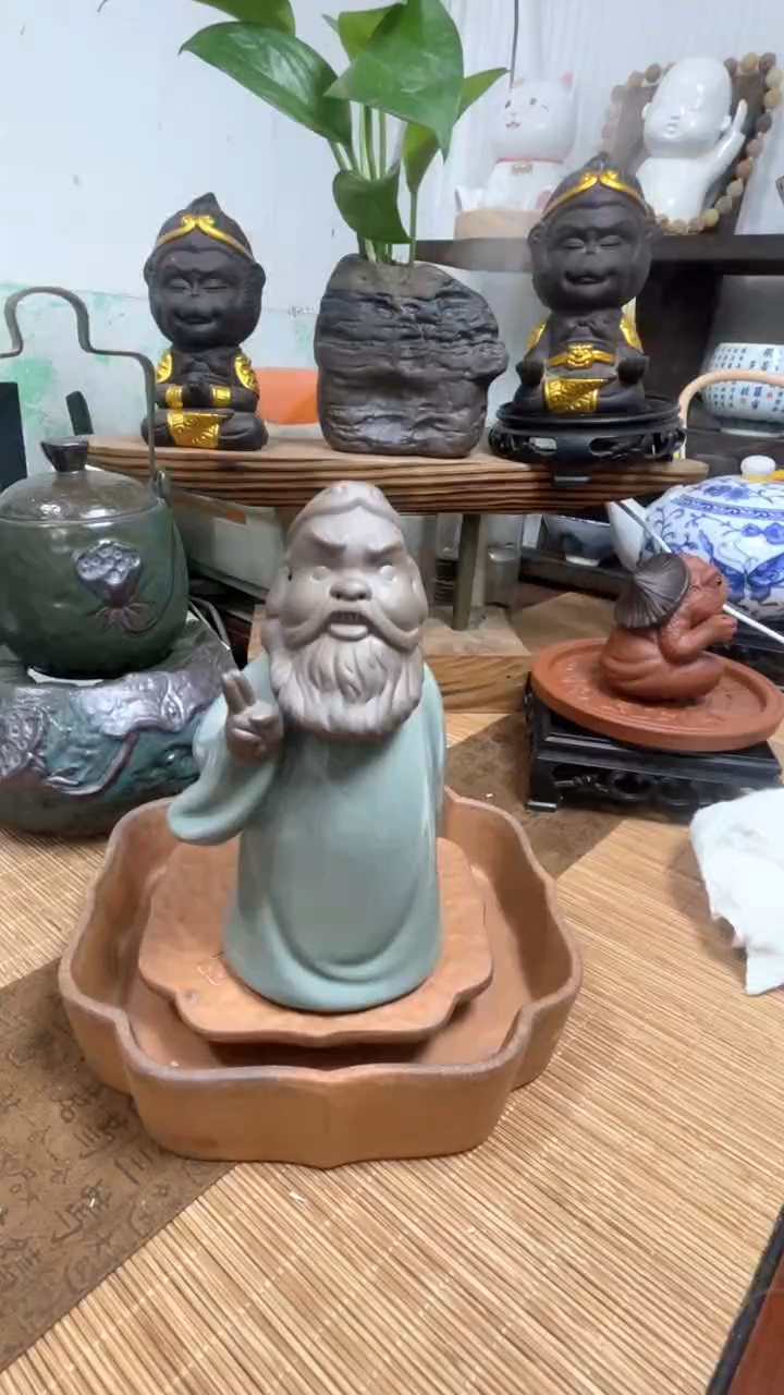 汝窑 沙和尚1只 