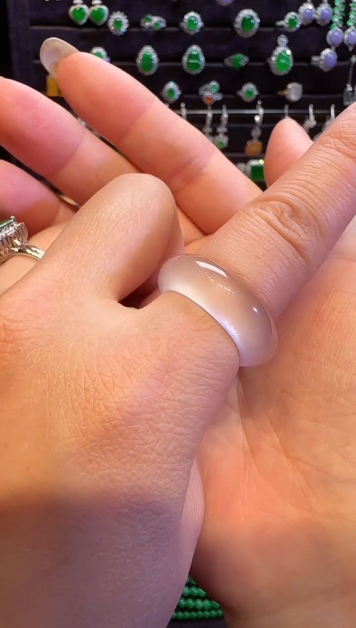 【闪购商品】玛瑙/玉髓戒指未镶嵌一