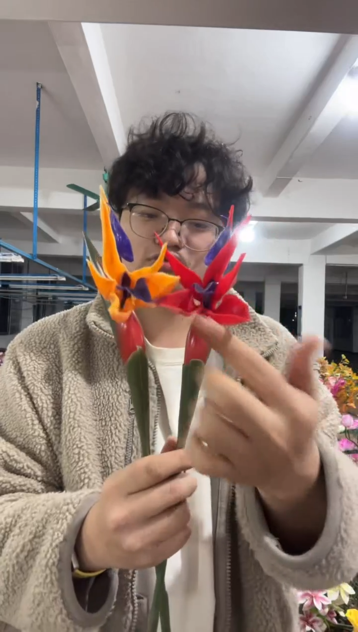 【闪购商品】仿真花朵天堂鸟2束