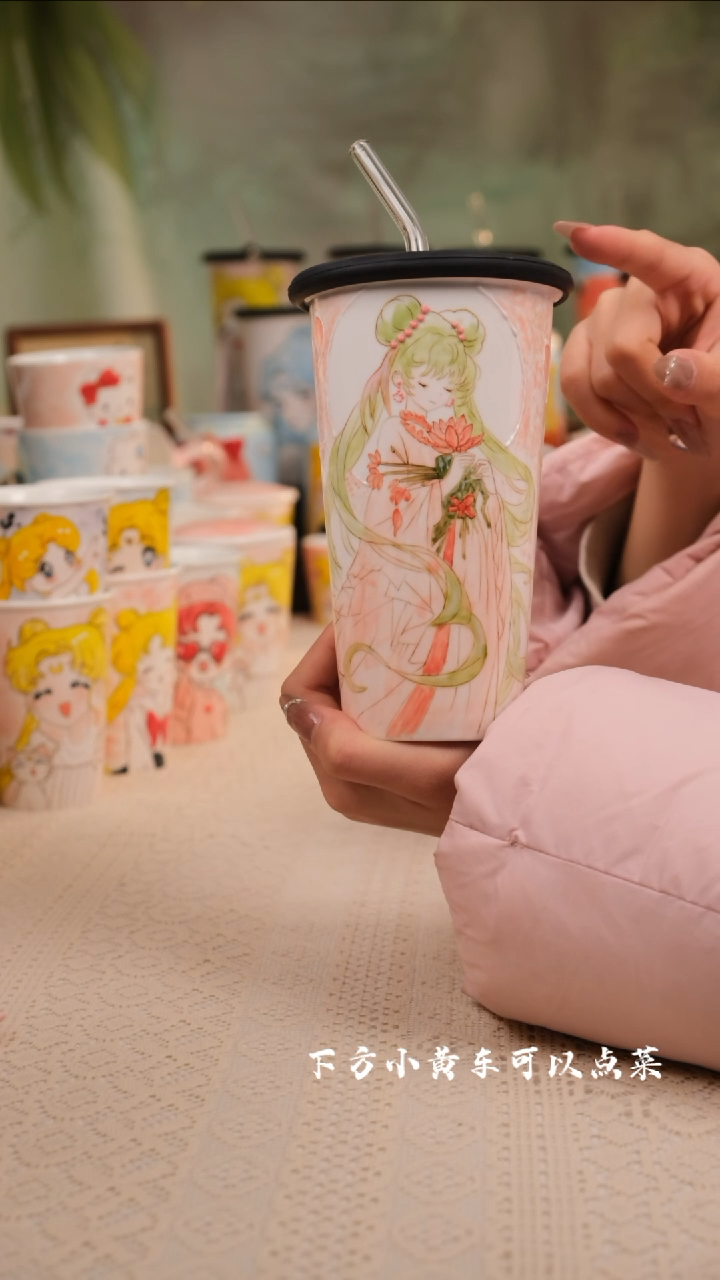 【闪购商品】易盛手工创意设计款陶瓷茶杯