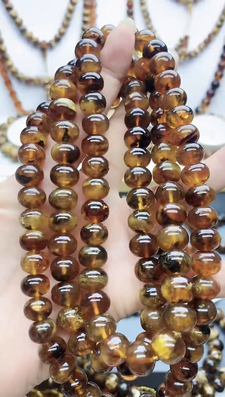 【闪购商品】琥珀颈饰未镶嵌11琥珀