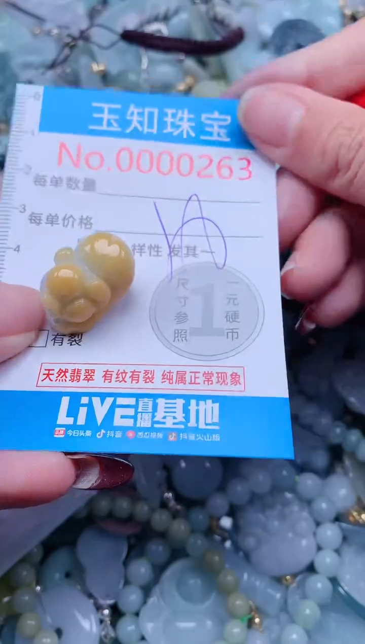 【闪购商品】翡翠吊坠(不含链)未镶嵌263