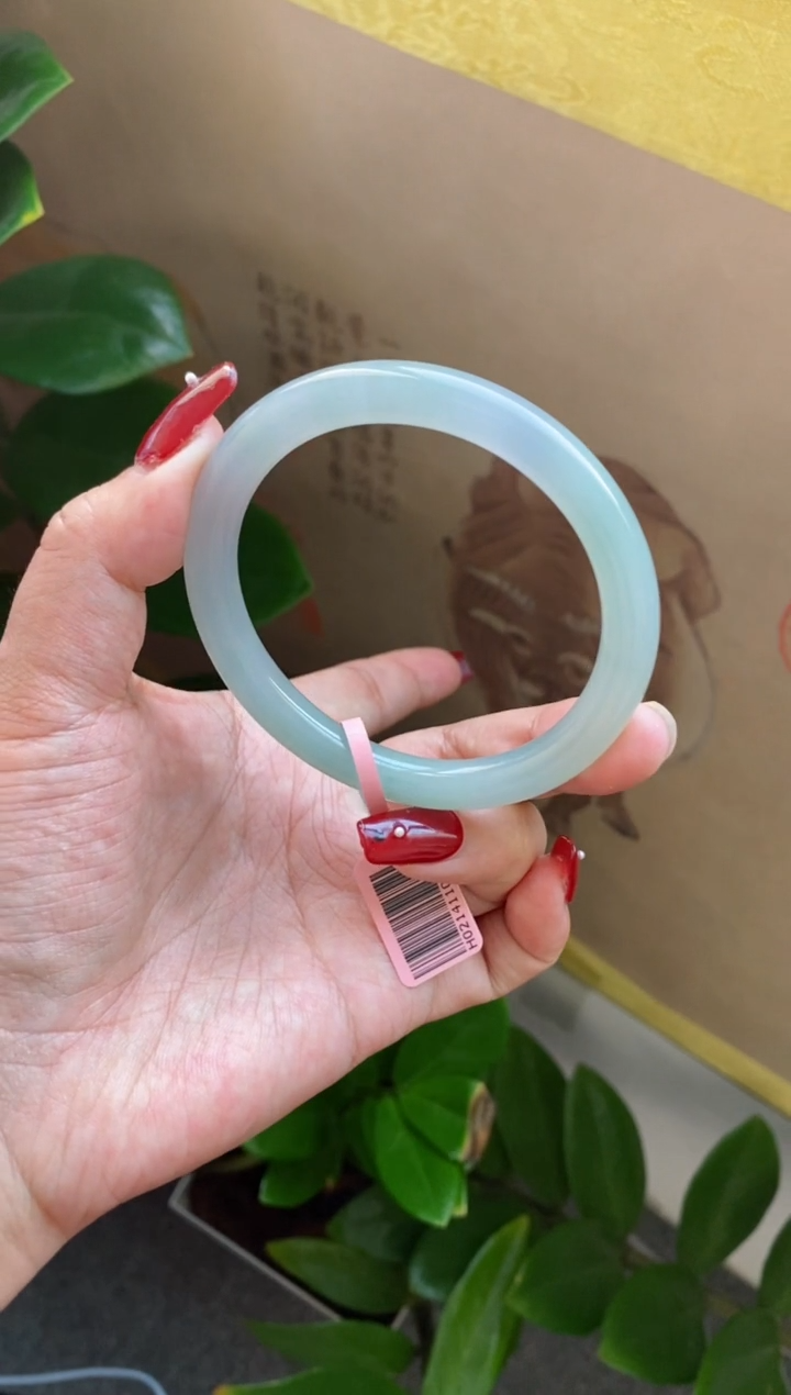 【闪购商品】翡翠手镯未镶嵌（高货血漏 老坑梦幻三彩）贵妃6号