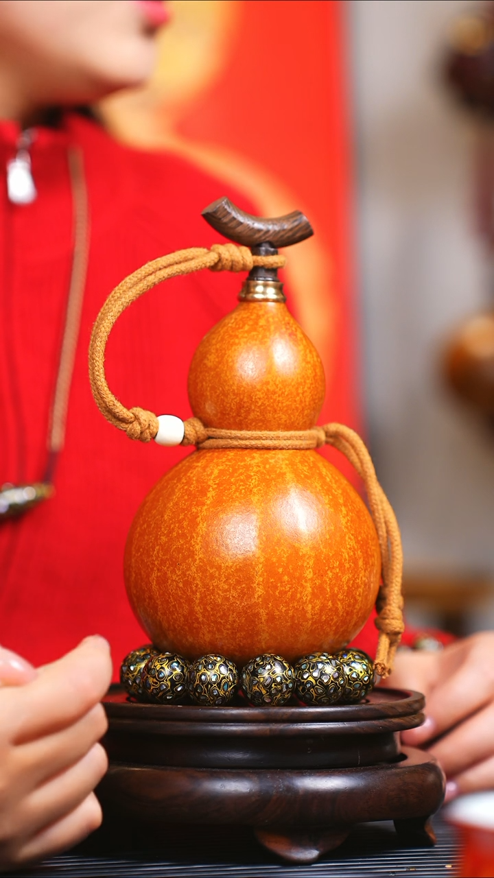 【闪购商品】JO222过年首选中国非遗大漆酒葫芦