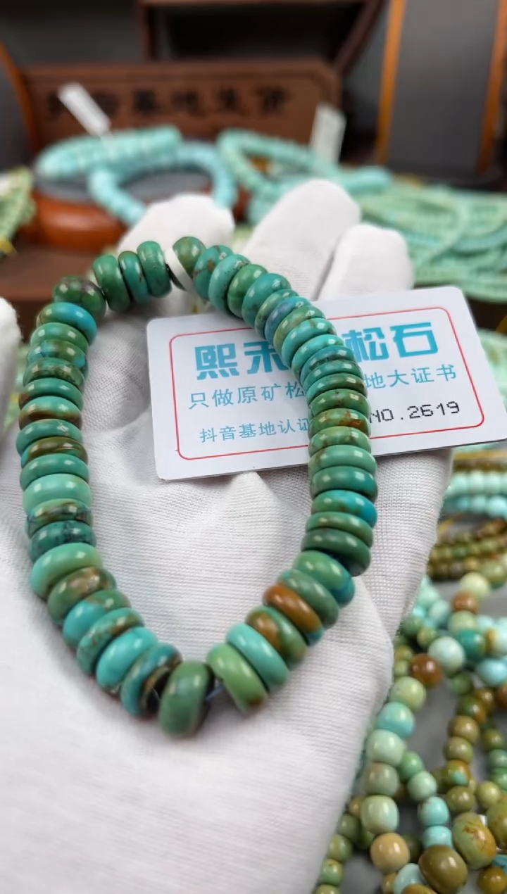 【闪购商品】绿松石松石未镶嵌2619