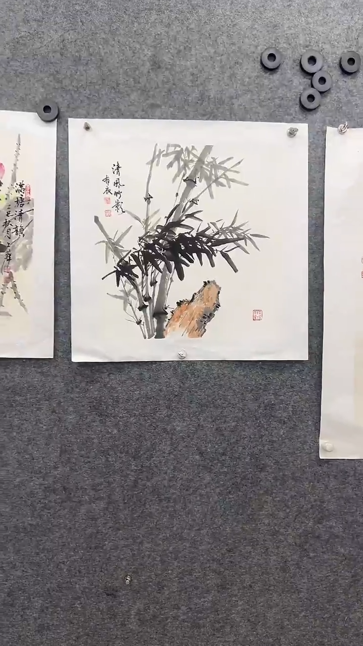 国画书画王生意国画荷花