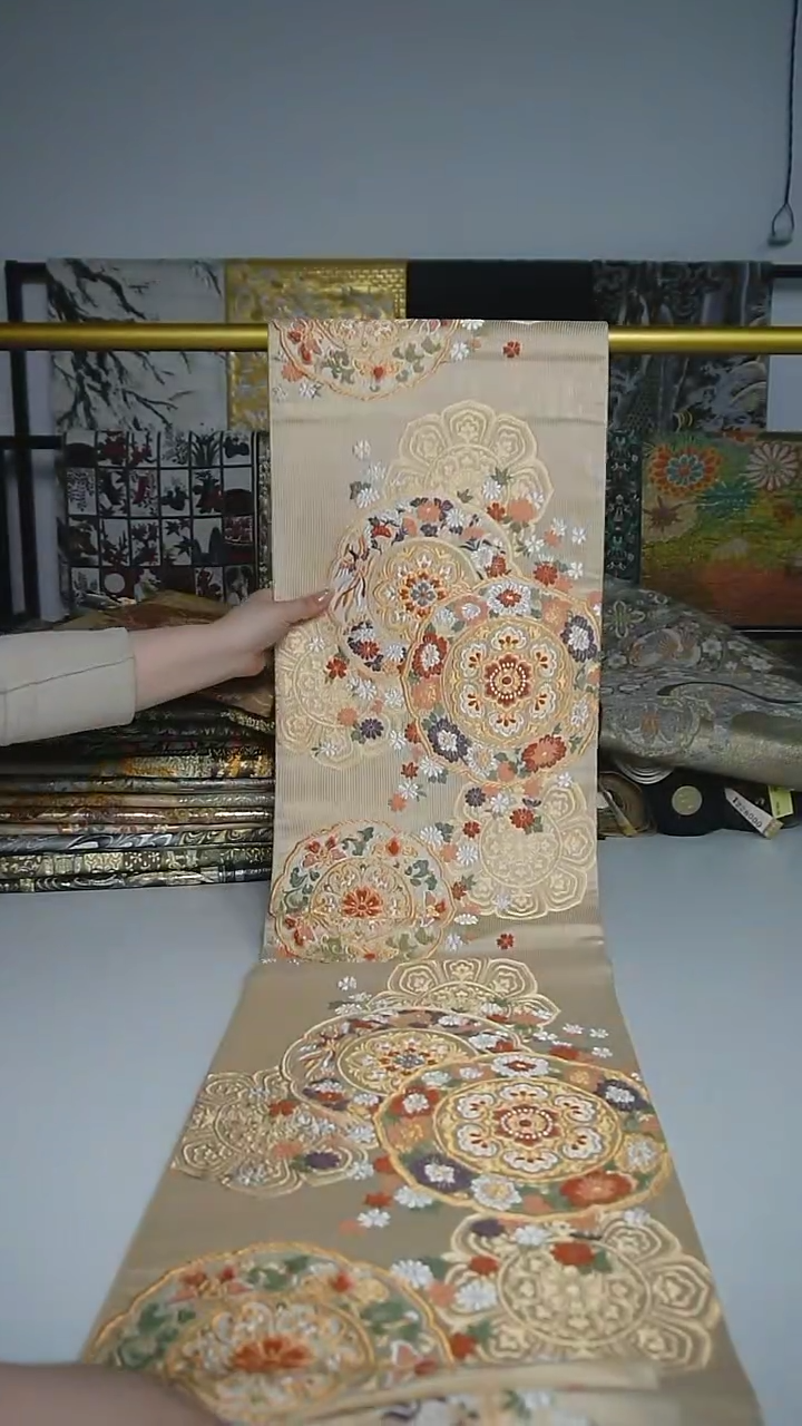 【闪购商品】织绣147六通宝相花宝相花