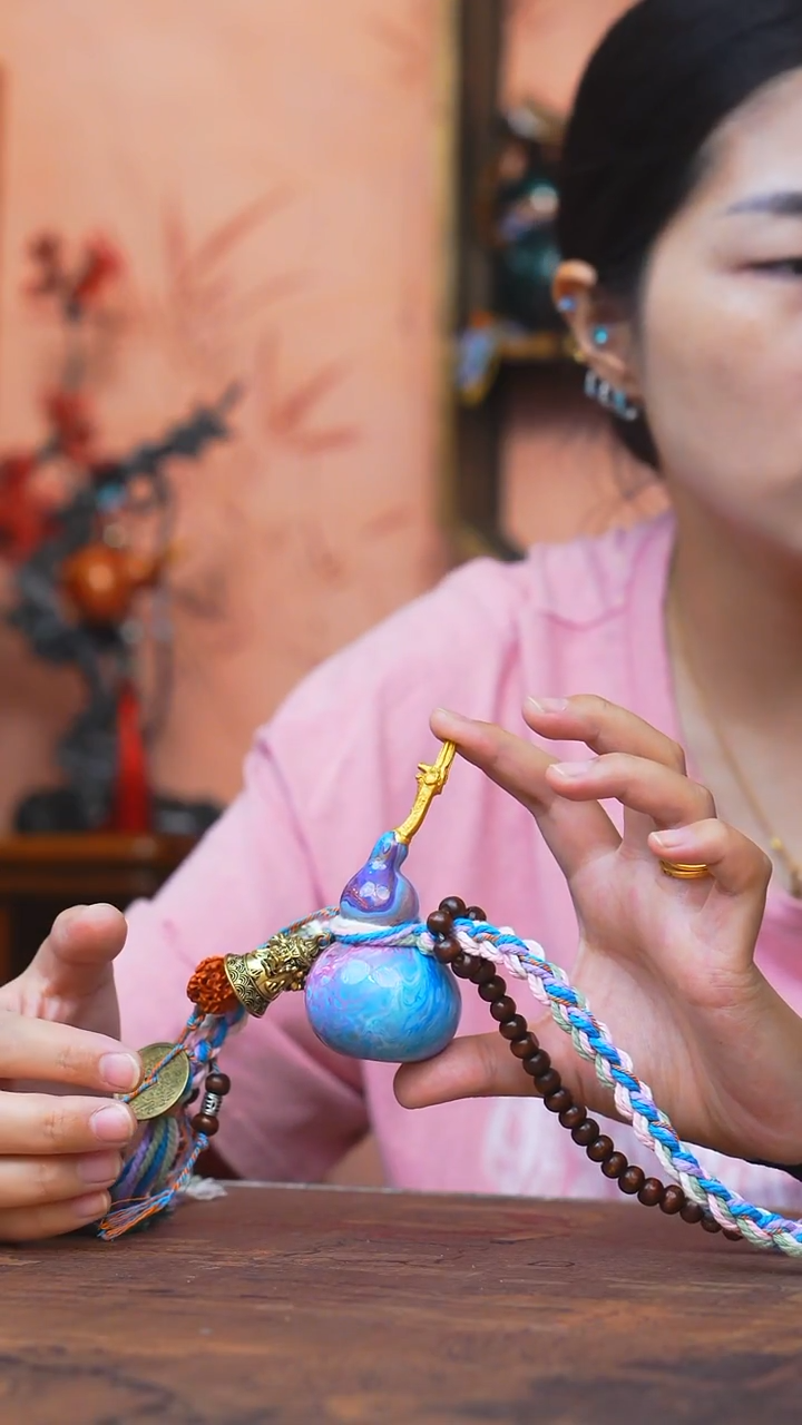 693缘梦漆艺工艺葫芦 