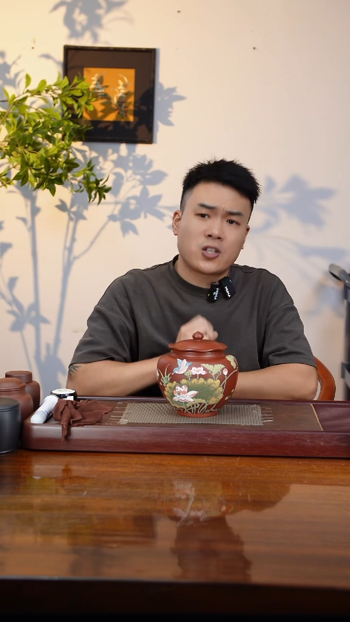 宜兴原矿紫砂茶叶罐